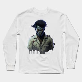 Undying Nightmares: Korean Zombie Long Sleeve T-Shirt